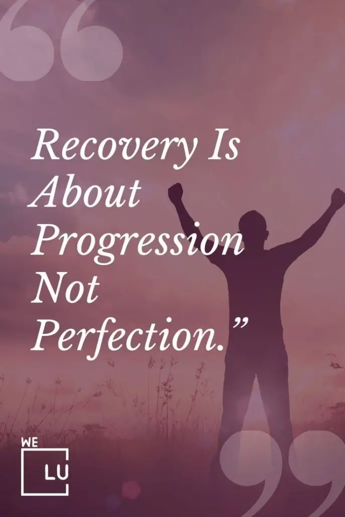 Inspirational quote about relapse prevention and recovery
